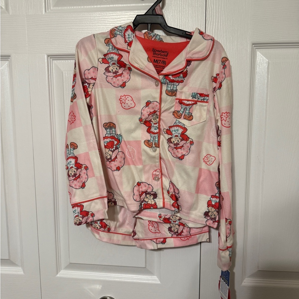NWT Strawberry Shortcake Pajama Set